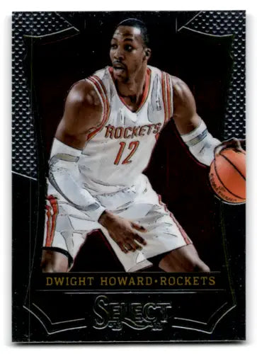 Dwight Howard basketball card from 2013-14 Panini Select with original gloss finish