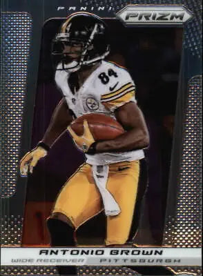 Antonio Brown Pittsburgh Steelers 2013 Panini Prizm Football Card NM-MT