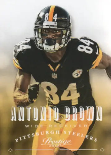 Antonio Brown Pittsburgh Steelers 2013 Prestige #153 NFL Football Card NM-MT