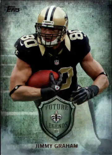 Jimmy Graham football card from 2013 Topps Future Legends, original gloss rare collectible