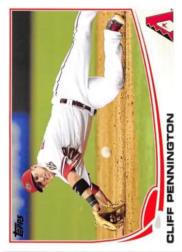 2013 Topps Update US37 Cliff Pennington baseball card in original gloss from Diamondbacks