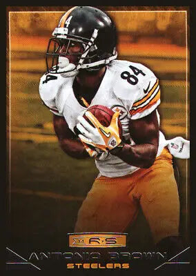 Antonio Brown Pittsburgh Steelers football card from 2014 Rookies and Stars #46 NM-MT