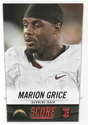 Marion Grice San Diego Chargers Rookie NFL Football Card 2014 Score #404 NM-MT