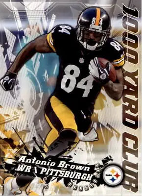 Antonio Brown 2014 Topps 1000 Yard Club #26 Pittsburgh Steelers Football Card NM-MT