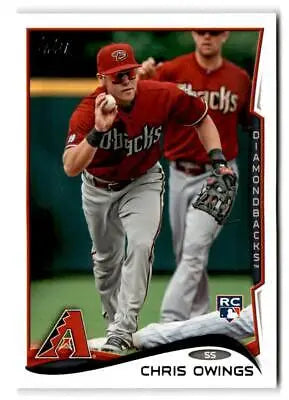 Chris Owings 2014 Topps #232 baseball card for trading card collectors