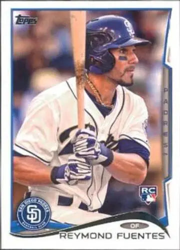 Reymond Fuentes baseball card 2014 Topps original gloss rookie Padres NM-MT RC