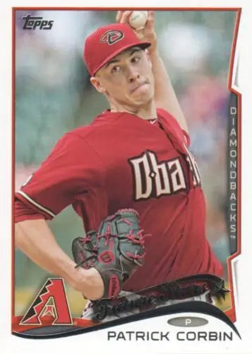 Baseball card of Patrick Corbin from 2014 Topps Future Stars with original gloss finish