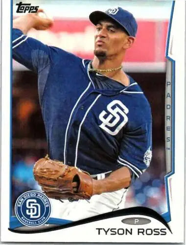 Tyson Ross baseball card 2014 Topps #87 NM-MT with original gloss Simply Sandoval design