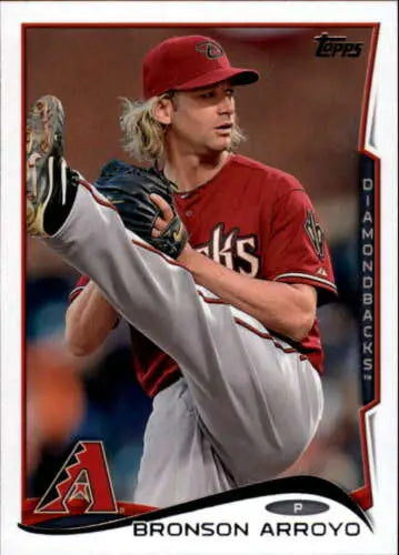 Bronson Arroyo 2014 Topps Update #US-19 baseball card with original gloss finish