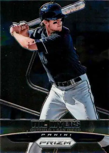 2015 Panini Prizm #146 Wil Myers baseball trading card with original gloss, Padres