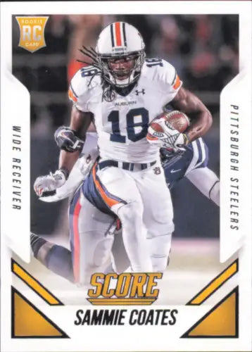 Sammie Coates Rookie Pittsburgh Steelers NFL football card from 2015 Score #413