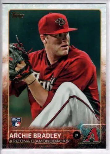 Archie Bradley 2015 Topps #519 Rookie Diamondbacks baseball card with original gloss