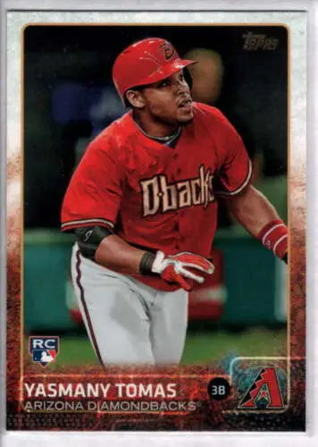 Yasmany Tomas 2015 Topps #542 NM-MT RC Rookie Diamondbacks original gloss card