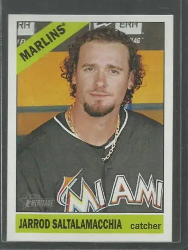 2015 Topps Heritage #409 Jarrod Saltalamacchia baseball card with original gloss