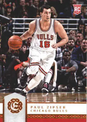 Basketball player Paul Zipser in action from 2016-17 Panini Excalibur card