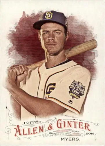 Wil Myers 2016 Allen and Ginter baseball card original gloss from Padres collection