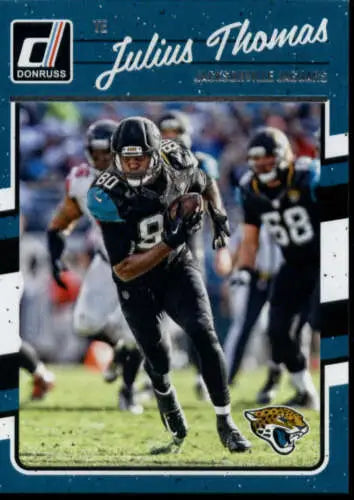 Julius Thomas 2016 Donruss #137 football card with original gloss by Simply Sandoval