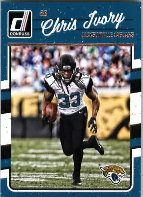 Chris Ivory Jacksonville Jaguars Football Card 2016 Donruss #142 in NM-MT condition