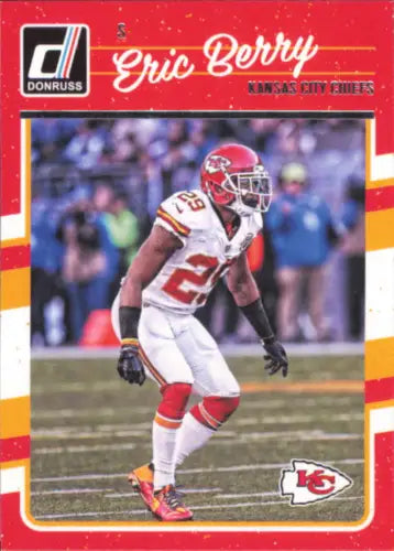 2016 Donruss Eric Berry Kansas City Chiefs football card in NM-MT condition