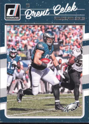 Brent Celek Philadelphia Eagles NFL football card from 2016 Donruss #232 in NM-MT condition