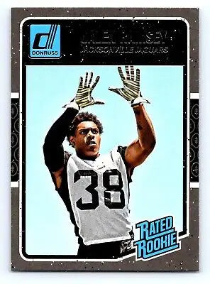 Caleb Ramsey featured on 2016 Donruss Jalen Ramsey Rated Rookie football card