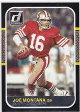 Football player in red jersey 16, showcasing Joe Montana San Francisco 49ers spirit