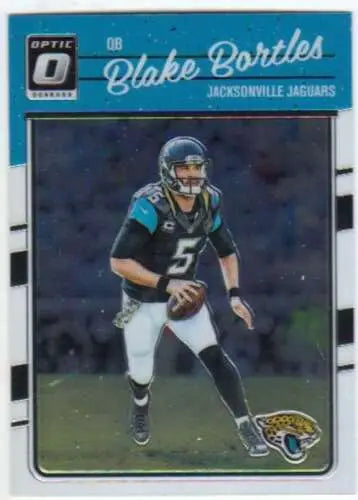 Blake Bortles football card from 2016 Donruss Optic featuring original gloss finish