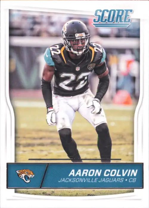 2016 Score #155 Aaron Colvin Jacksonville Jaguars NFL Football Card NM-MT