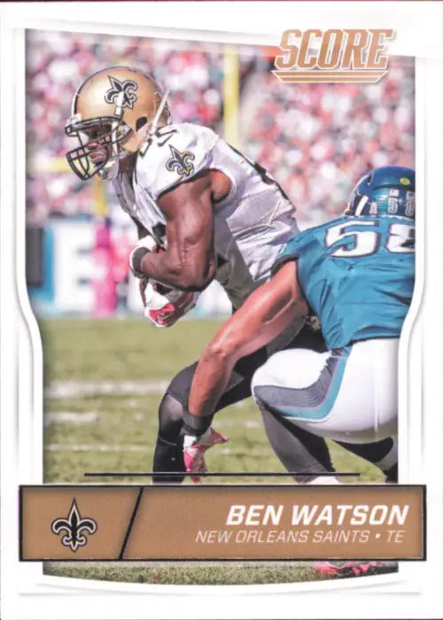 2016 Score #204 Ben Watson New Orleans Saints NFL Football Card NM-MT