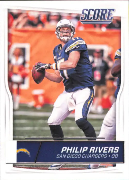 2016 Score #260 Philip Rivers San Diego Chargers NFL Football Card NM-MT