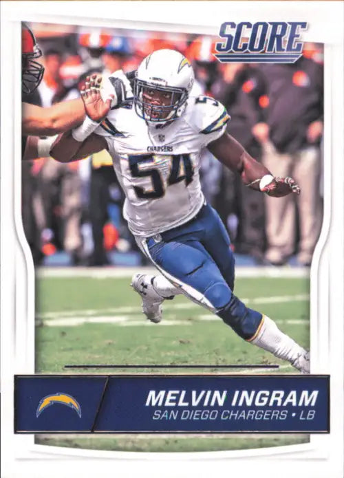 2016 Score #268 Melvin Ingram San Diego Chargers NFL Football Card NM-MT