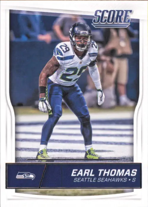 Earl Thomas Seattle Seahawks 2016 Score #290 NFL Football Card NM-MT