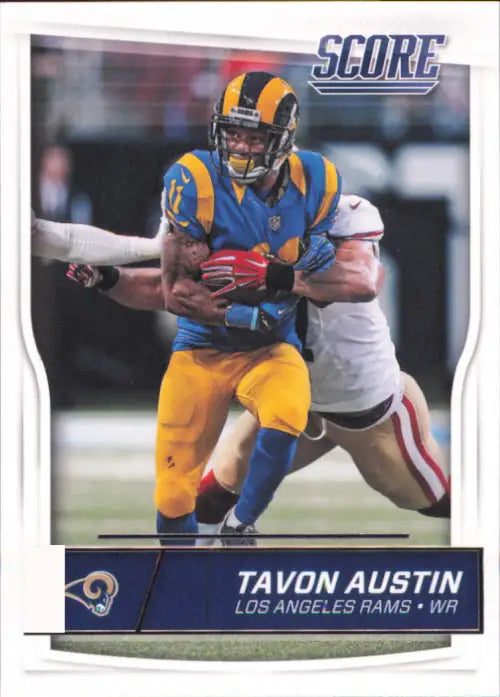 2016 Score #295 Tavon Austin Los Angeles Rams NFL Football Card NM-MT