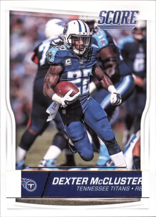 Dexter McCluster Tennessee Titans football card 2016 Score #313 NM-MT condition