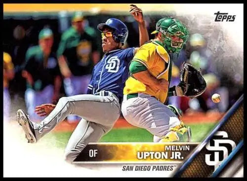 2016 Topps #124 Melvin Upton Jr. NM-MT Padres baseball card with original gloss