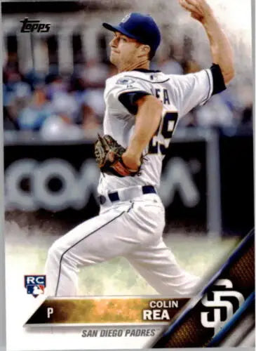 2016 Topps #141 Colin Rea NM-MT RC Rookie Padres baseball card with original gloss