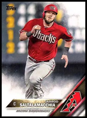 2016 Topps #306 Jarrod Saltalamacchia baseball card with original gloss for collectors