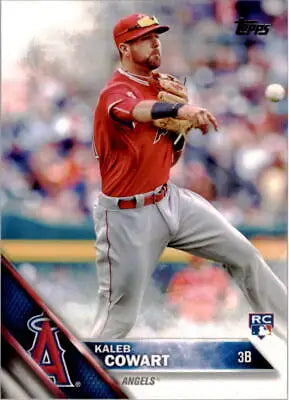 2016 Topps #325 Kaleb Cowart Rookie Baseball Card for Los Angeles Angels collectors