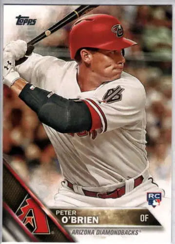 2016 Topps #401 Peter O’Brien NM-MT RC rookie Diamondbacks original gloss collectible card