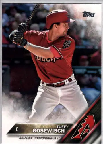 Tuffy Gosewisch baseball card 2016 Topps #680 original gloss Diamondbacks ID:3251