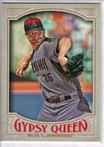 2016 Topps Gypsy Queen #162 Shelby Miller baseball card with original gloss features