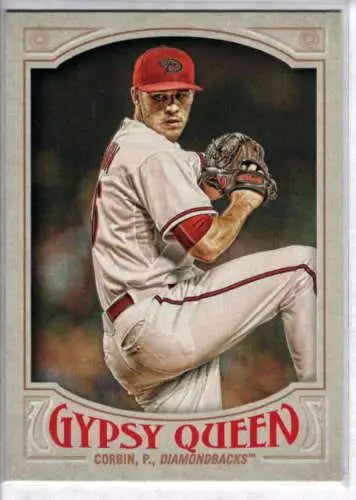 2016 Topps Gypsy Queen #281 Patrick Corbin baseball card with original gloss, Diamondbacks