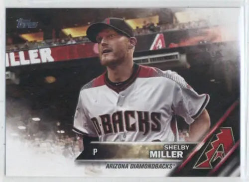 2016 Topps Update US109 Shelby Miller baseball card with original gloss and NM-MT condition