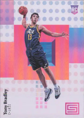 Tony Bradley 2017-18 Panini Status Rookie Card for Utah Jazz collectors