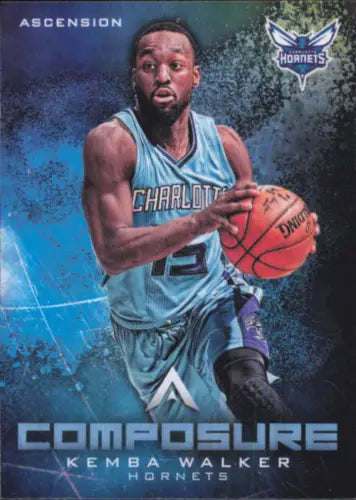 Kemba Walker 2017-18 Panini Ascension Composure Card NM-MT for Charlotte Hornets fans