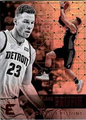 Basketball card of Blake Griffin from Panini Essentials Retail 2017-18 NBA collection