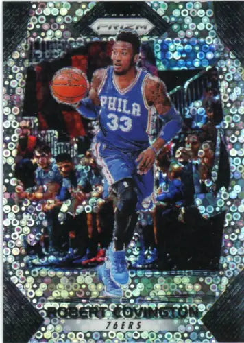 Robert Covington 2017-18 Panini Prizm Fast Break basketball card from Philadelphia 76ers