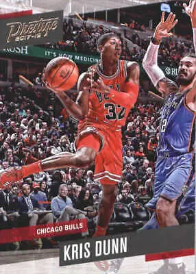 Kris Dunn Chicago Bulls NBA basketball card 2017-18 Prestige #11 in NM-MT condition