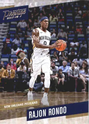 Rajon Rondo 2017-18 Prestige Pelicans NBA Basketball Card in NM-MT condition