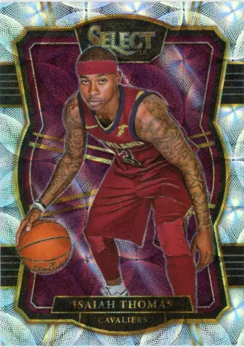 Isaiah Thomas Cleveland Cavaliers basketball card 2017-18 Select Scope #119 NM-MT